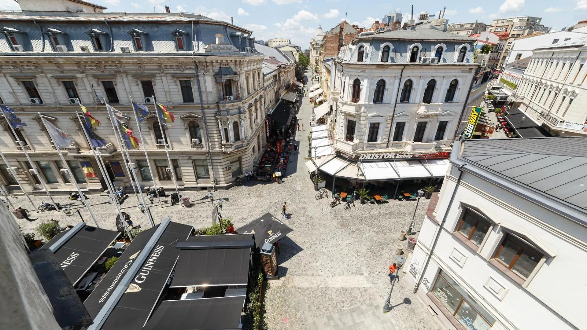Old Town View Street Franceza Daire Bükreş
